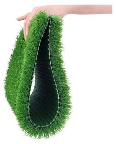 MYJIO Erba Artificiale Verde Prato Sintetico Robusto Resistente, Facile da Pulire Domestici Patio Giardino Balcone Matrimonio (1x10m/3.28x32.8ft)
