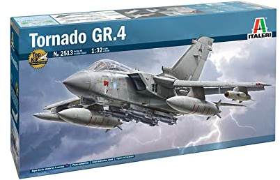 Italeri 1:32 Tornado GR.4, Modellbau, Bausatz, Standmodellbau, Basteln, Hobby, Kleben, Plastikbausatz, detailgetreu