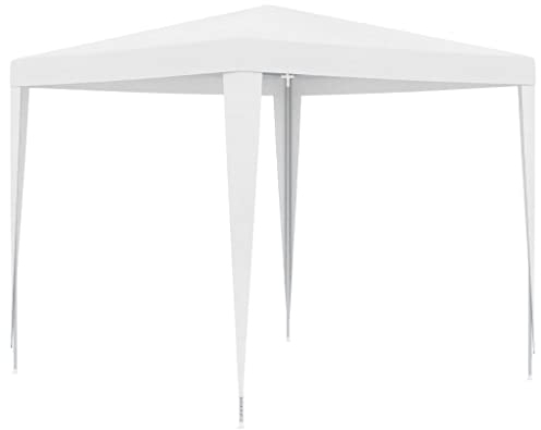 vidaXL Tendone per Feste 2,5x2,5 m Bianco