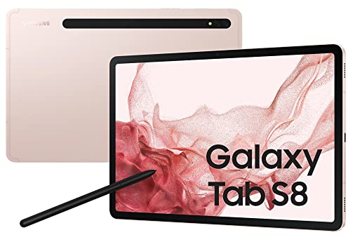 Samsung Galaxy Tab S8 WiFi SM-X700 128 GB 27.9 cm (11) Qualcomm Snapdragon 8 GB Wi-Fi 6 (802.11ax) Android 12 Pink Gold