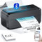 NelkoGlobal Bluetooth Thermal Label Printer, Wireless 4x6 Shipping Label Printer for Small Business, Compatible with Android, IOS, Windows and Mac, Widely Used for Amazon, Shopify, Ebay, Etsy, Black