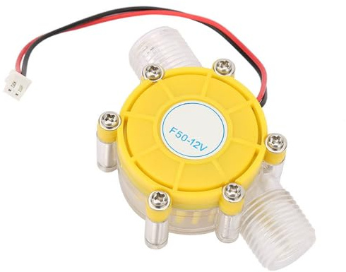 OUCRIY F50 Water Wheel Generator, Hydropower Micro Hydropump, Turbine Kit, Inverter, Micro Hydro DC Water Pump, Hydropower Energy Generator (F50 12V