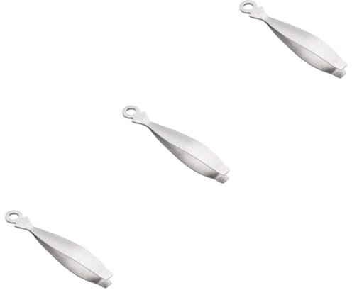 Ciieeo 3pcs Stainless Steel Fish Bone Pliers Tweezers Ergonomic Tweezers for Cooking and Use