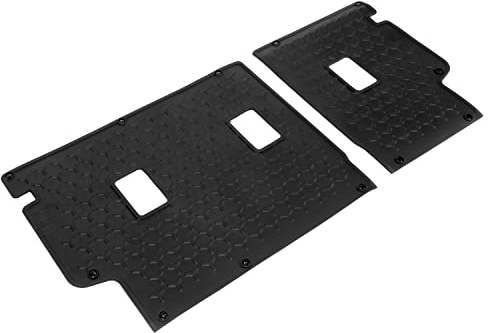 HECASA Rear Seat Back Cover Backrest ProtectorCompatible with 2021-2024 Ford Bronco Sport Seat Mat Cover Backrest Tray Black