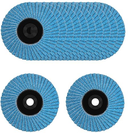 12 PCS grinding discs, 76mm Flap Discs, Angle Grinder Discs 80 Grit for Metal, Grinder Discs for Metal Wood