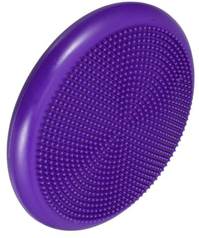 TOYZFRIENDY Aufblasbares Balancekissen Extra Dickes Wackelkissen Rumpfstabilität Verbessert Haltung und Gleichgewicht Entlastet Rücken und Schultern Inklusive Handpumpe Ergonomisch für Schule