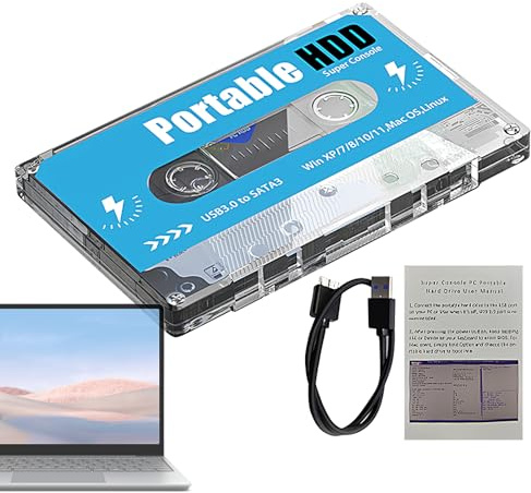 Super Console Tascabile - Stick Per Giochi Retrò 4K HD, Oltre 60000 Giochi Integrati, 70 Emulatori Classici, Dispositivo Portatile Vintage | Console Di Gioco Portatile Nostalgica Per Bambini E Adulti