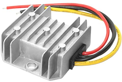 DC 8 V-40 V a 12 V 5 A 60 W, convertitore di tensione automatico Step Up Down DC, IP68, stabilizzatore di tensione da 12 V impermeabile e limitatore di tensione per motore della ventola
