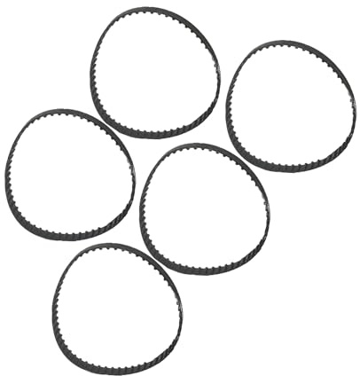 5 Pcs Toothed Drive Belt Replacements Compatible with Porter Cable 336 337 351 352 Variable speed Belt Sanders 352 Type 1 2 3 4 5 352VS Type 1 2 3 4 5 6 7 8 Replaces 848530