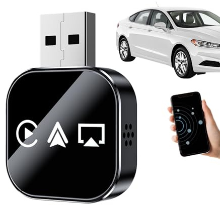 Adaptador de pantalla inalámbrico: duplicación inalámbrica del teléfono a la pantalla del coche, compatible con Miracast, duplicación de pantalla móvil, dongle de transmisión de duplicación de