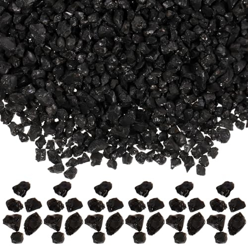 ANDRESLAD Bolsa de Mini Rocas Decorativas para Jardín Diseño Realista, Material Piedra Fina de 60g para Decoración de Estanques y Acuarios
