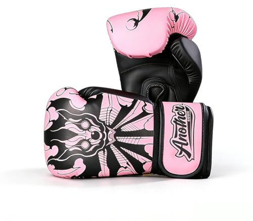OLYSPM Guantoni da Boxe,Guantoni Boxe Uomini Donne con Polsino Rinforzato e Palmo Ventilato per MMA,Muay Thai,Sparring,Kickboxing,Pugilato,Arti Marziali