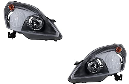 Johns, Scheinwerfer Halogen HSW passend für Opel Zafira B 05-08 H7 H1 Satz Links Rechts