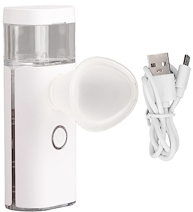 Eye Nebulizer, Portable Facial Mister, USB Rechargeable Massage Moisturizing Atomization Sprayer for Adults & Kids Travel, Home, Daily Use