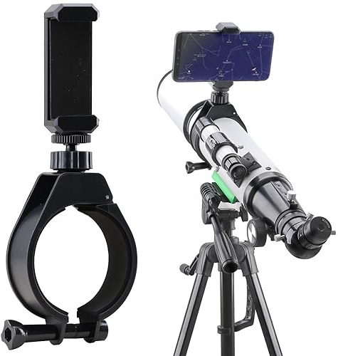 Starboosa Telescope Smartphone Adapter with Star Finder Barrel Hoop | Telescope Smartphone Adapter; Star Finder Alignment; Barrel Clamp Design