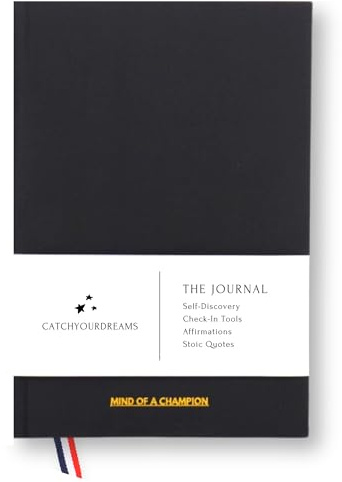 Mind Of A Champion – Selbstbeherrschung & Achtsamkeitstagebuch für Männer: Tägliche geführte Aufforderungen zur Zielsetzung, Produktivität, Dankbarkeit und persönlichem Wachstum – Zielplaner und