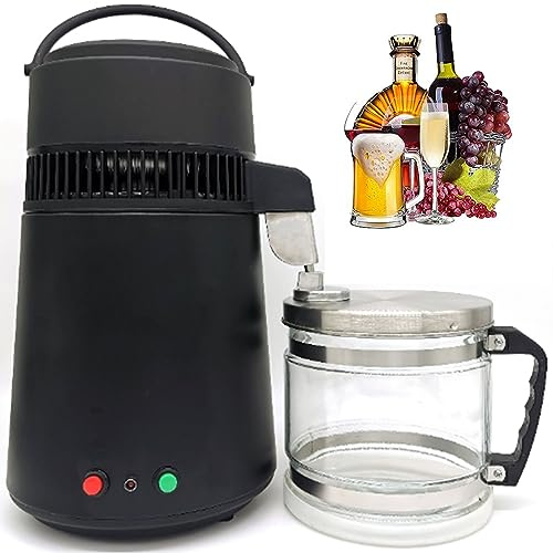 304 Stainless Steel Water Distiller Machine -750W Home Water Purifier, 4L Capacity with Carbon Filter Kit - Distilled Water Maker