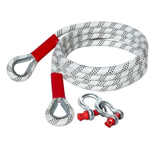 Cinta Remolque 3.1m/5m/7m 10T Car Towing Rope Multiple Sizes Car Outdoor Trailer Tow Rope(5M 10T)