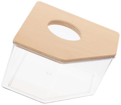 HOLIDYOYO Salle de Bain pour Hamsters Sable cobaye Animal de Compagnie poussière de Chinchilla Bain de poussière de Hamster