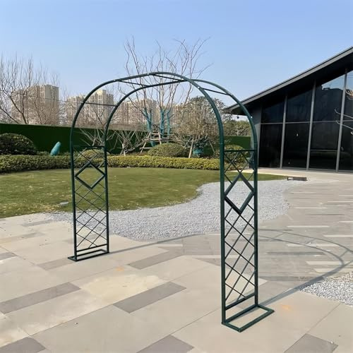 Arche de Jardin en métal pour Plantes grimpantes - Cadre extérieur Solide, Arche décorative pour Jardin et Cour, idéal pour Mariages et événements