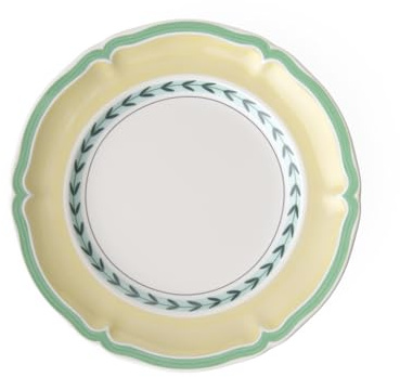 Villeroy & Boch French Garden Vienne Piatto per pane, 17 cm, Porcellana Premium, Bianco/Multicolore