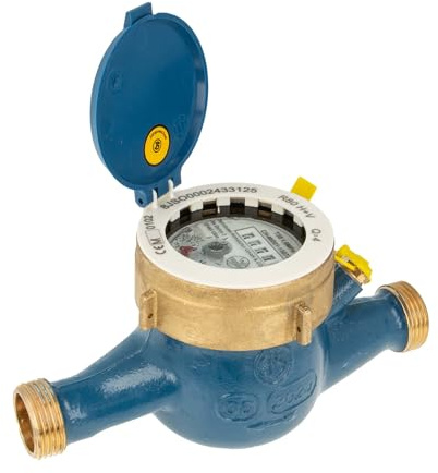JS MNR - Contador de agua (3/4, DN 20, Q3=2,5, R80, 190 mm)