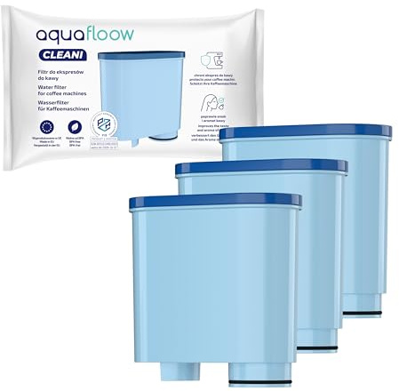 Aquafloow Ersättningsvattenfilter Kompatibelt med Philips® AquaClean® CA6903/10 & CA6903/22, Saeco® LatteGo® Serie 2200/3200/5400 & PicoBaristo – Avkalkningsfilter för Kaffemaskin (3x)