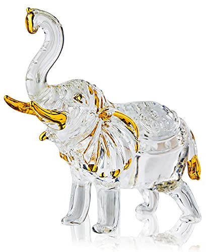 Kristall Elefant Figur – Sammlerstück für Tischdeko & Vitrine