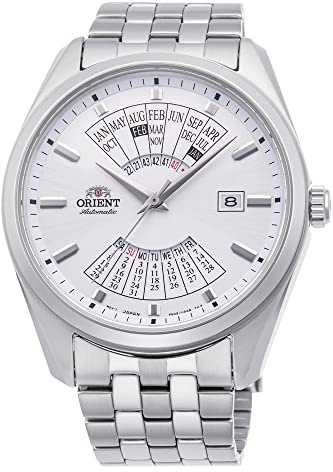 Orient Multi Year Calendar Herren-Armbanduhr Automatik Handaufzug Mechanisch Casual