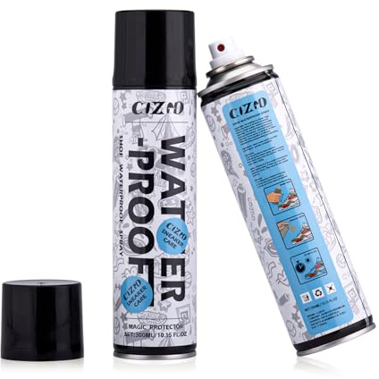 COZGO Protect Shoe Protector Spray, Rain & Stain Waterproof Shoe Spray, Nano Protection for Sneaker, Suede, Leather,10.15Oz