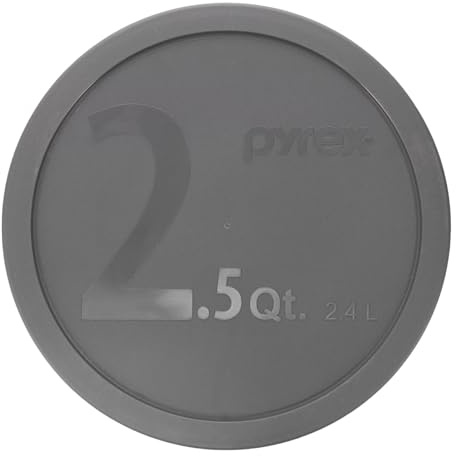 Pyrex 325-PC Couvercle de rechange pour bol mélangeur Gris flaque d'eau 2,5 l