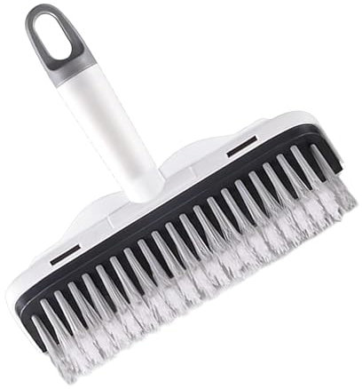 Bathroom Squeegee Brush, 2-in-1 Squeegee Scrubbing Brush for Floor Cleaning, Floor Cleaning Squeegee Brush, Heavy-duty Squeegee Brush for Enhanced Cleaning Efficiency for Deck, Garage