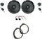 Kit 4 Casse FOCAL ASE 165 per Fiat 500X da 165mm con 2 Supporti Anteriori e 2 Connettori