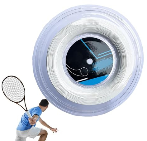 Birtern Tennis racketsträng | Multifunktionella bollspelslinjer, multifunktionella 200 m och armvänliga tennisracketsträngar för träning och träning