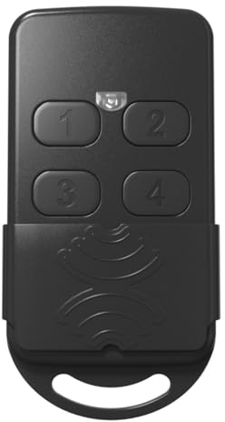 Superior Electronics Multi Free Radiocommande Universelle à 4 Touches pour Garage, portails et Barres, Double FAAC, BFT, V2, Nice et Bien d'autres, Code Fixe fréquence 433.92/868.35 MHz