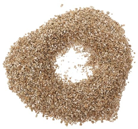 BESTonZON Vermiculita Fina Orgánica para Plantas de Interior y Cultivo de Hongos con Ph Neutro Segura para Germinación y Crecimiento