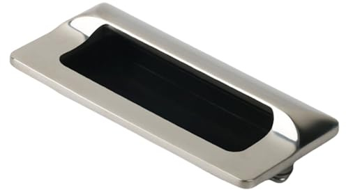 Elegantes tiradores de dedo para armarios y cajones, tiradores empotrados de metal, tiradores invisibles, accesorios de cajón para una fácil instalación, pomos decorativos para cajones