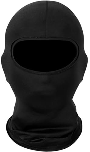 WYSUMMER Cagoule à 3 trous pour visage complet, cagoule fine pour moto, vélo, chasse, cyclisme, bonnet de ski pour femmes et hommes, Taille unique