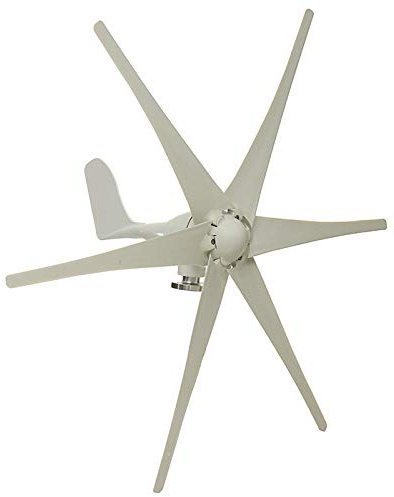 XINRISHENG 6000W Wind Generator, 12V/24V/48V 6 Blades Horizontal Wind Turbines Generator Windmill Energy Turbines Charge for Home Camping,24V