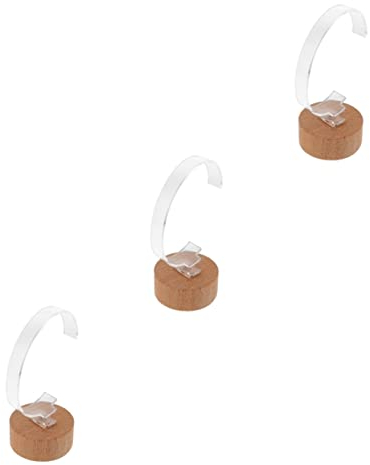 KONTONTY 3 Stücke Armband Display Rack Uhr Display Stand Kunststoff Schmuck Rack Uhr Stehen