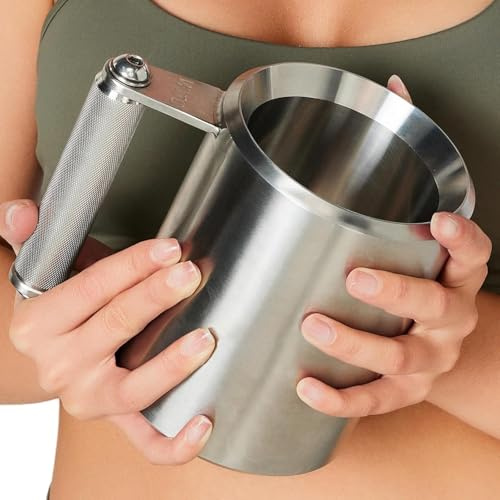Schwerer Becher, 10 kg, Kurzhantel-Kaffeetasse, 10 kg, Edelstahl, lustiger Bierkrug, Übergewicht, Hantel, Fitness, Sport, Wasserbecher, Fitnessstudio, Workout, Kaffee-Enthusiasten, Geschenk,