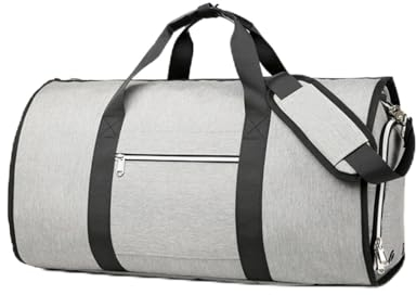 tedious Kleidertaschen für Reise | Anzugtasche für Herren | 2-in-1 Kleidersack Reisetasche mit Abnehmbarem Schultergurt | Große Reisetasche Handgepäck Tragetasche für Reisezubehör