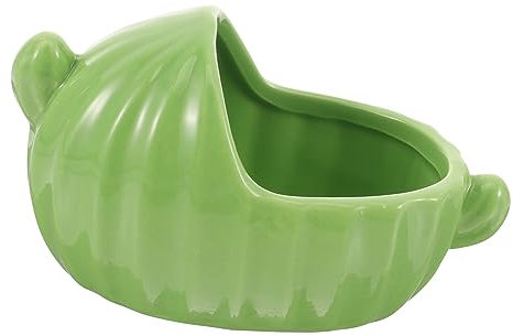 Supvox Keramik Hamster Sandbadewanne Badezimmer Für Kleintiere Täglicher Gebrauch Robust Wiederverwendbar Kompakt Leicht Zu Reinigen Hygiene Und Spaß