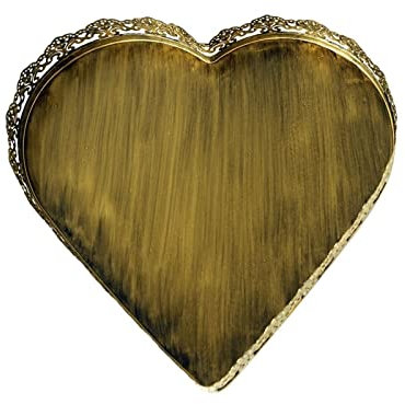 Plats et Plateaux Plateau d'amour rétro de Style européen, Accessoires de Mariage, Plateau de Rangement de cosmétiques de Bureau, Plateau de Service de Table Plateau de Service(Grand)