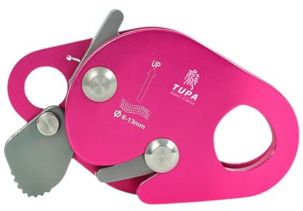 Amagogo Grab de Corde d'escalade, Embrassage en Rappel d'escalade, Rose