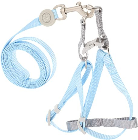 Toyvian Ausbruchsicheres Katzengeschirr Und Leine Set Katzengeschirr-Set Mit Leine Für Katzen Robustes Geschirr Und Für Outdoor-benutzung Leicht Einstellbar Für Katzen