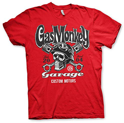 T-Shirt Homme Custom Garage Gas Monkey