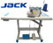 Jack E4S Industrielle Overlock-Nähmaschine mit 4 Fäden mit leisem Motor und intelligenter Schlaffunktion, ideal für leichte bis schwere Stoffe
