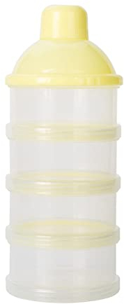 Uposao Distributeurs De Lait en Poudre, 7 Compartiments Portable Lait en Poudre pour Bébé Cas Bébé Boîte Alimentaire Boîte De Lait/Poudre De Lait Et Le Réservoir De Stockage De Casse-croûte