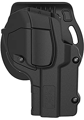 Beretta 92 OWB - Funda para remo Beretta 92 FS, funda de polímero, táctica exterior, correa de cintura para diestros, color negro